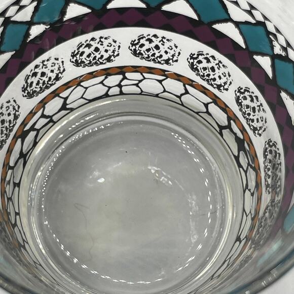 IKEA Murkla Multi-Colored Cocktail Old-Fashioned Whiskey Glasses - Set of 2 - Picture 6 of 9